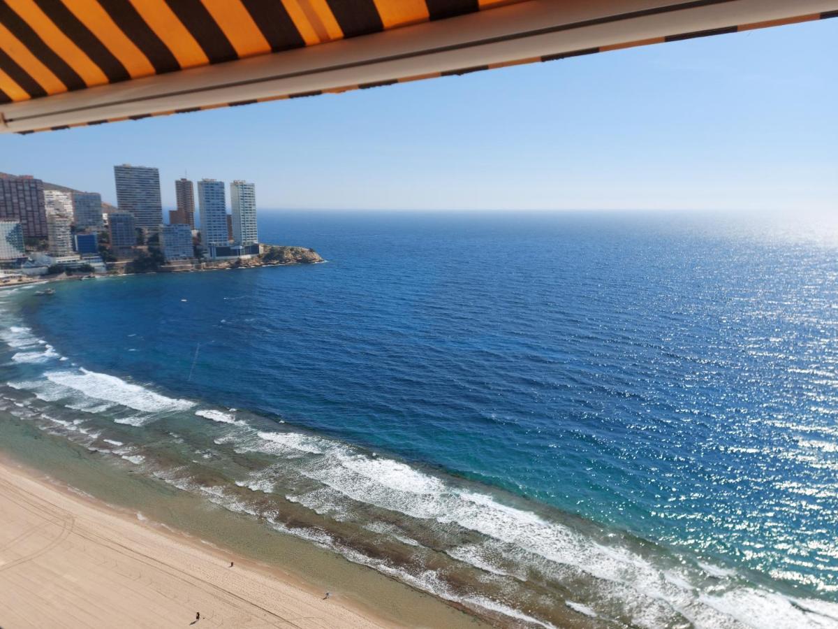 Benidorm, Las Damas, Primera Linea De Playa De Levante Exteriér fotografie