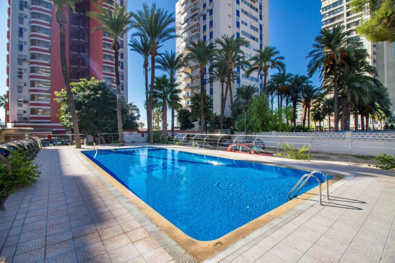 Benidorm, Las Damas, Primera Linea De Playa De Levante Exteriér fotografie